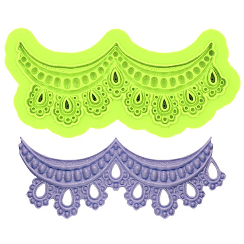 Draped lace Mould