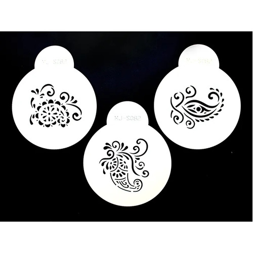 Paisley Stencils 3 Pack