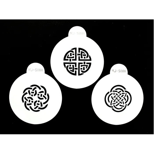 Oriental Stencils 3 Pack