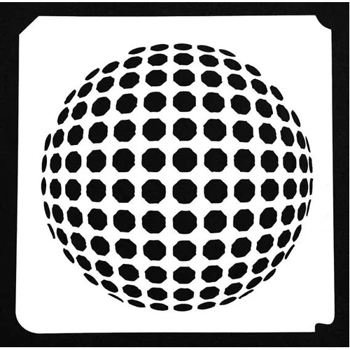 Optical Sphere stencil