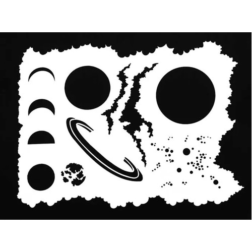 Galactica Stencil