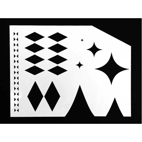 Diamonds Stencil