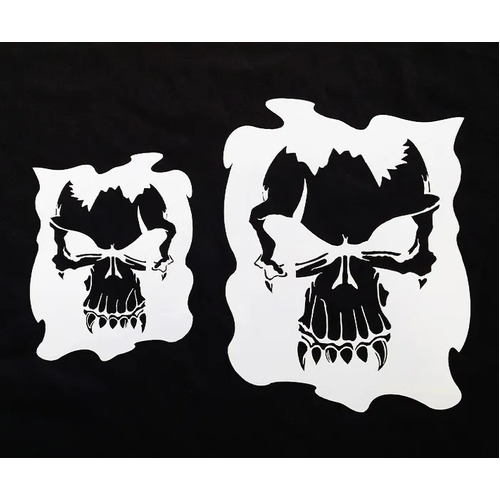 Skull stencil