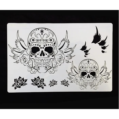 Day Of The Dead Stencil