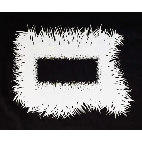 Grass stencil
