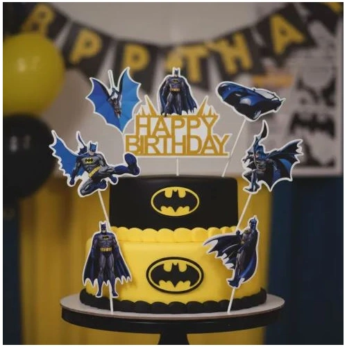 Batman Cake Topper Set