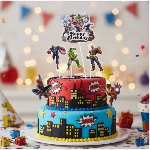 Avengers Cake Topper Set
