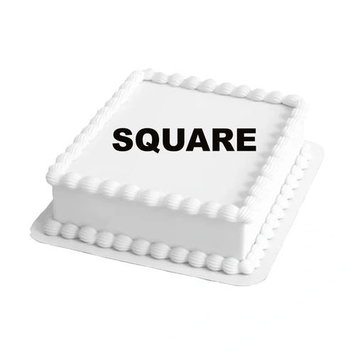 Custom Edible Cake Image - SQUARE