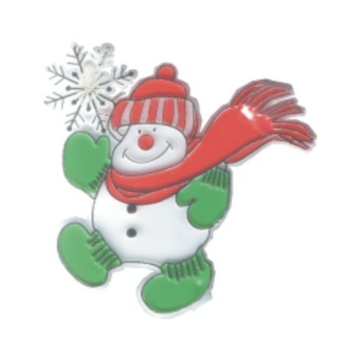 Plastic Snowman on Picks