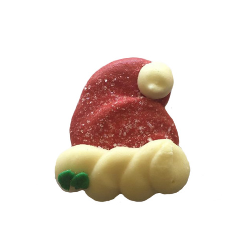 Xmas Sugar Decoration Santa Hat