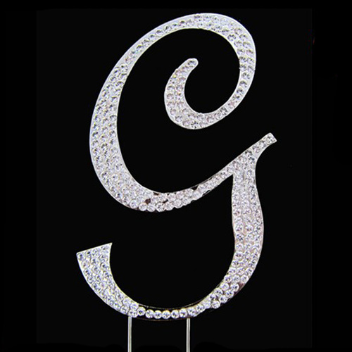 Diamante 7cm Letter - G