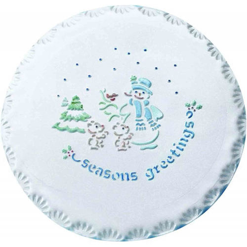 Snowman Stencil [PME]