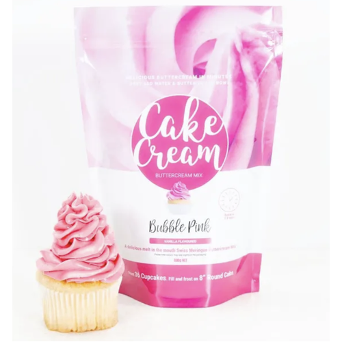 Cake Cream Bubble Pink 400g