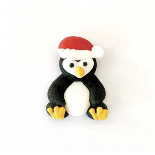 Christmas Penguin Sugar Topper