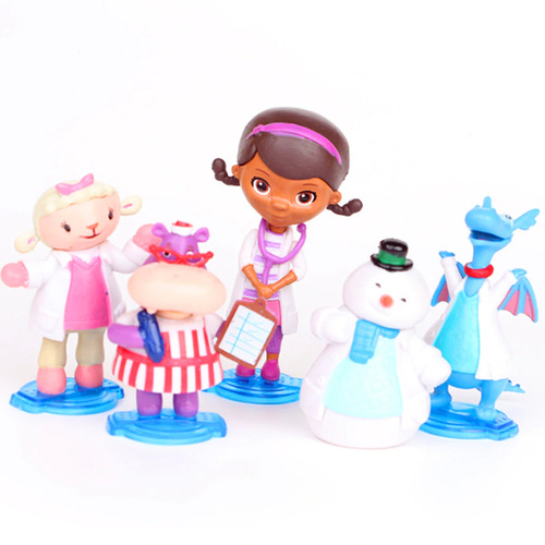 Doc mcstuffins Toy Decoration Set 5pcs