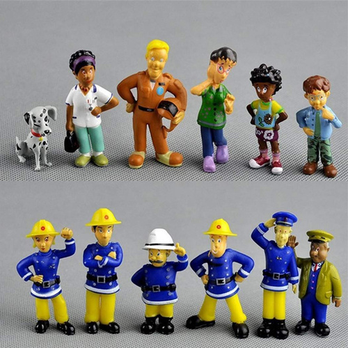 Fireman Sam Figurine Set 12pcs