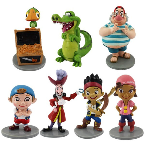 Jake The Pirate Toy Decoration Set 7pcs