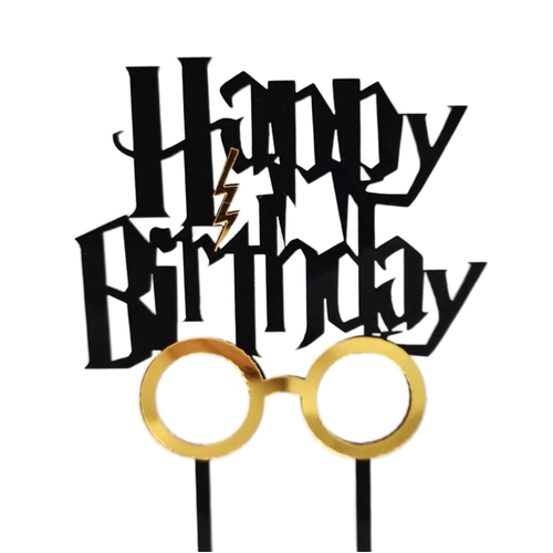 Harry Potter Acrylic Cake Topper
