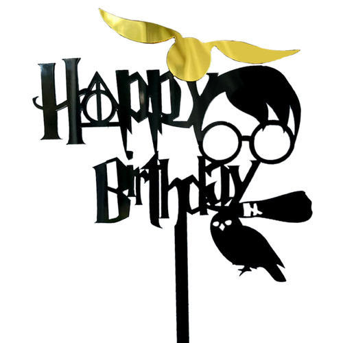 Harry Potter Cake Topper Quidditch