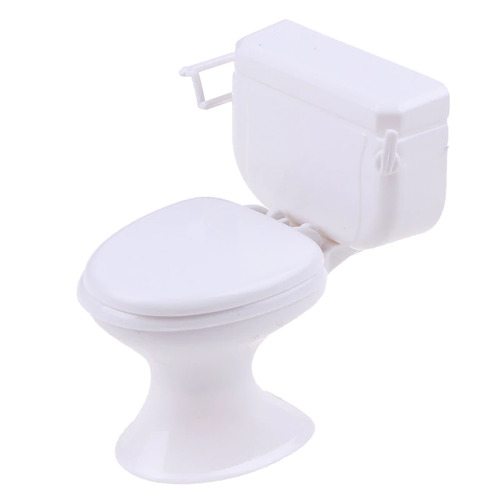 Miniature Plastic Toilet Decoration