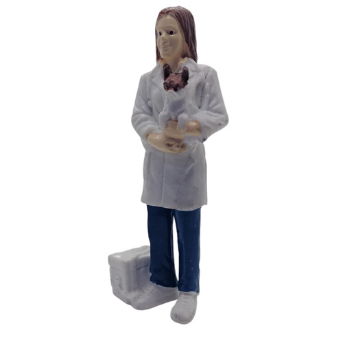 Female Vet Decoration 6cm