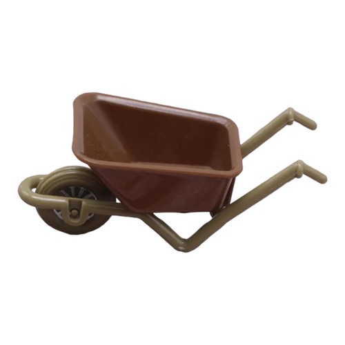 Plastic Wheelbarrow Decoration