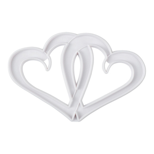 Double Heart Fondant Cutter