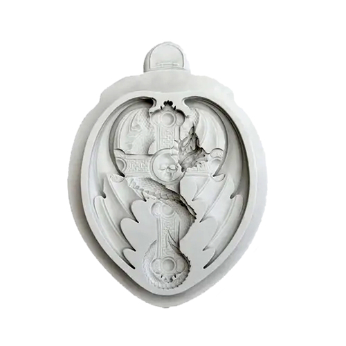 Dragon - Cross Silicone Mould