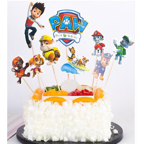 Paw patrol best sale cake decorating kit