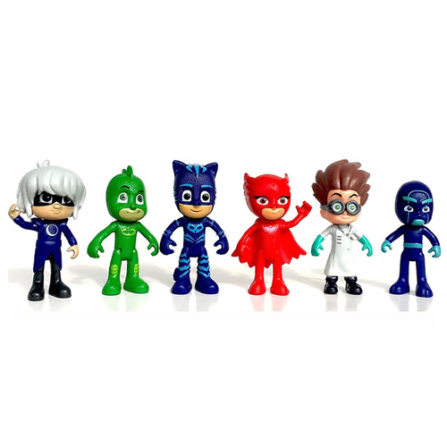 PJ Masks Toy Decoration Set 6 pcs