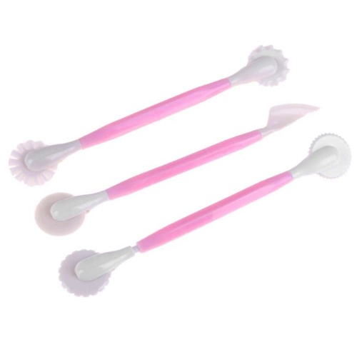 Fondant Cutting Wheel 3pc Set