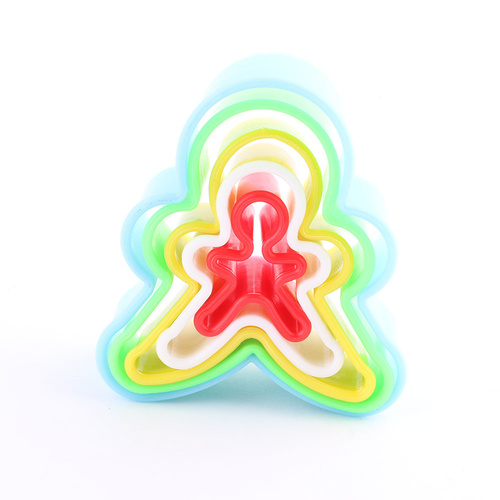 Ginger Bread Man Cookie Cutter Set 4pcs